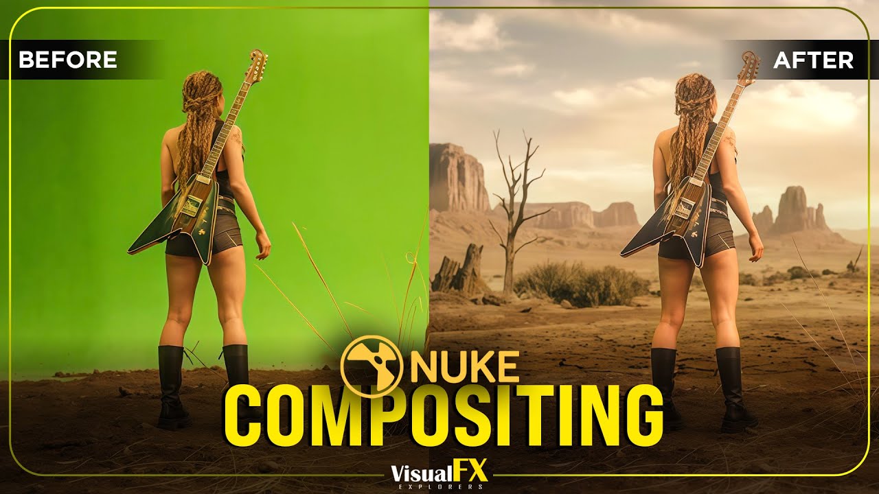 Green Screen Keying Made Easy in Nuke | Fast VFX Compositing Workflow