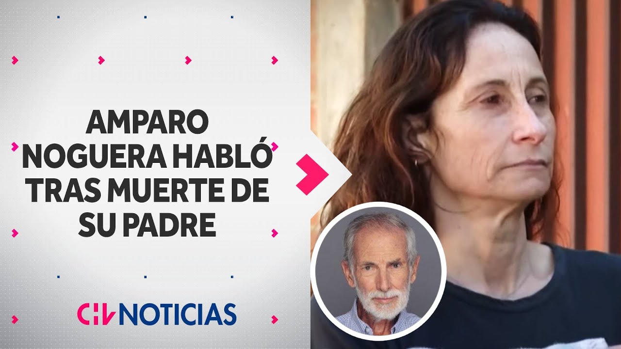 HABLÓ AMPARO NOGUERA tras el fallecimiento de su padre, Héctor 