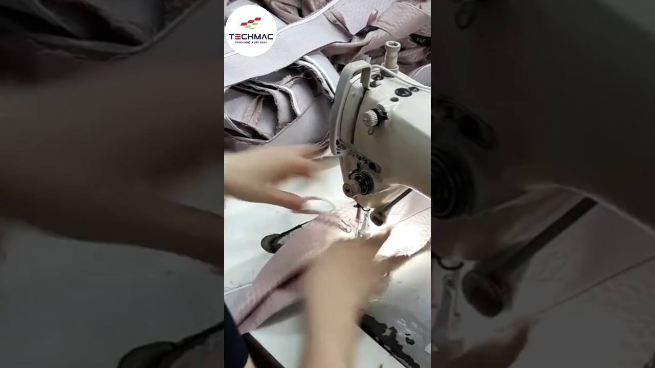 QUẦN T&Acirc;Y/M&iacute; lưng quần t&acirc;y nữ #techmac #quytrinhmay #quytrinhsanxuat #quan #sewing #pant #shorts