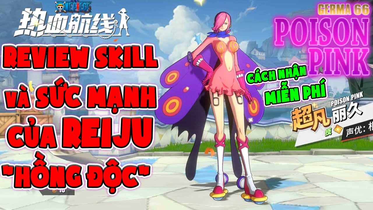 Nhận REIJU (Germa 66) Nhân Vật Được Tặng MIỄN PHÍ Quá Mạnh - One Piece Fighting Path
