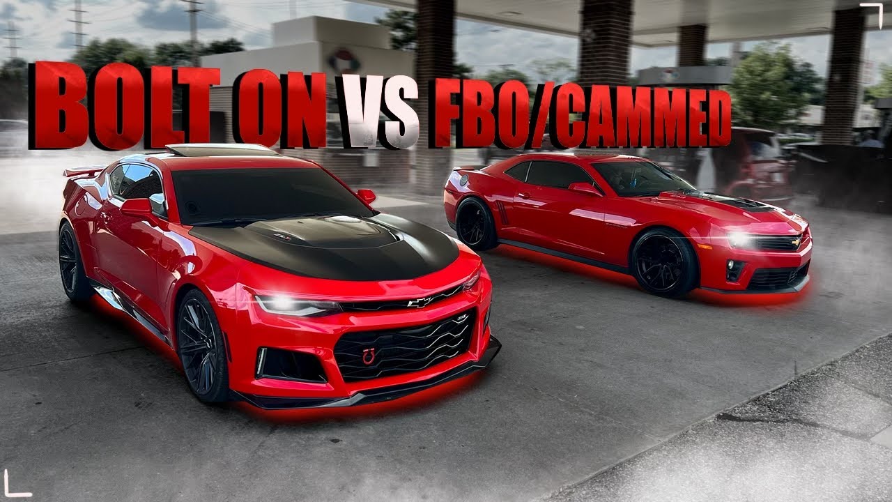 CAMARO ZL1 6-го поколения против CAMARO ZL1 5-го поколения