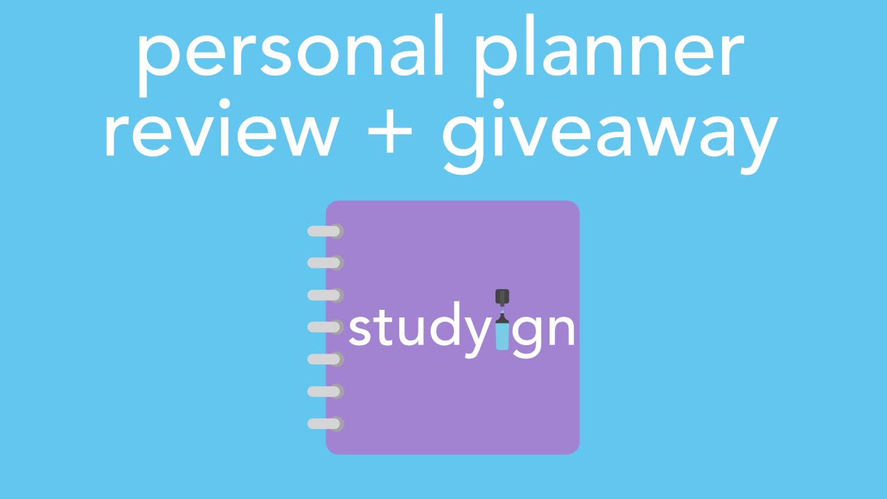 personal planner review [+GIVEAWAY!!!]