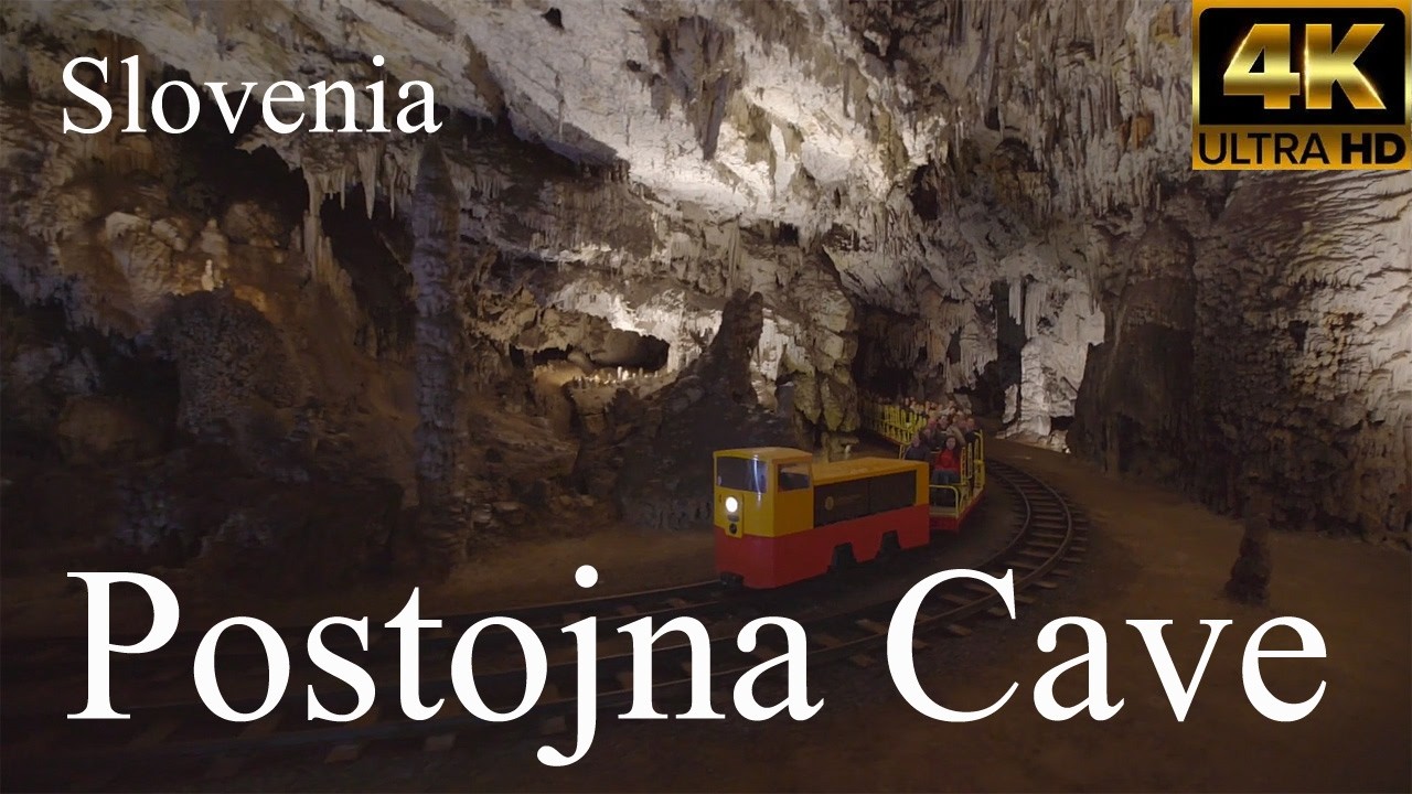 Exploring Postojna Cave, Slovenia  I 4K
