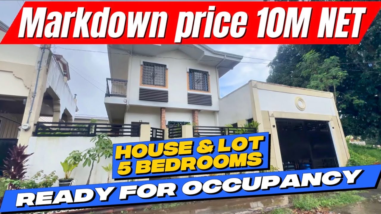 V1082-26 • Lipa City House and Lot For Sale | 5 Bedrooms • 3 T&B • 2-Car Garage