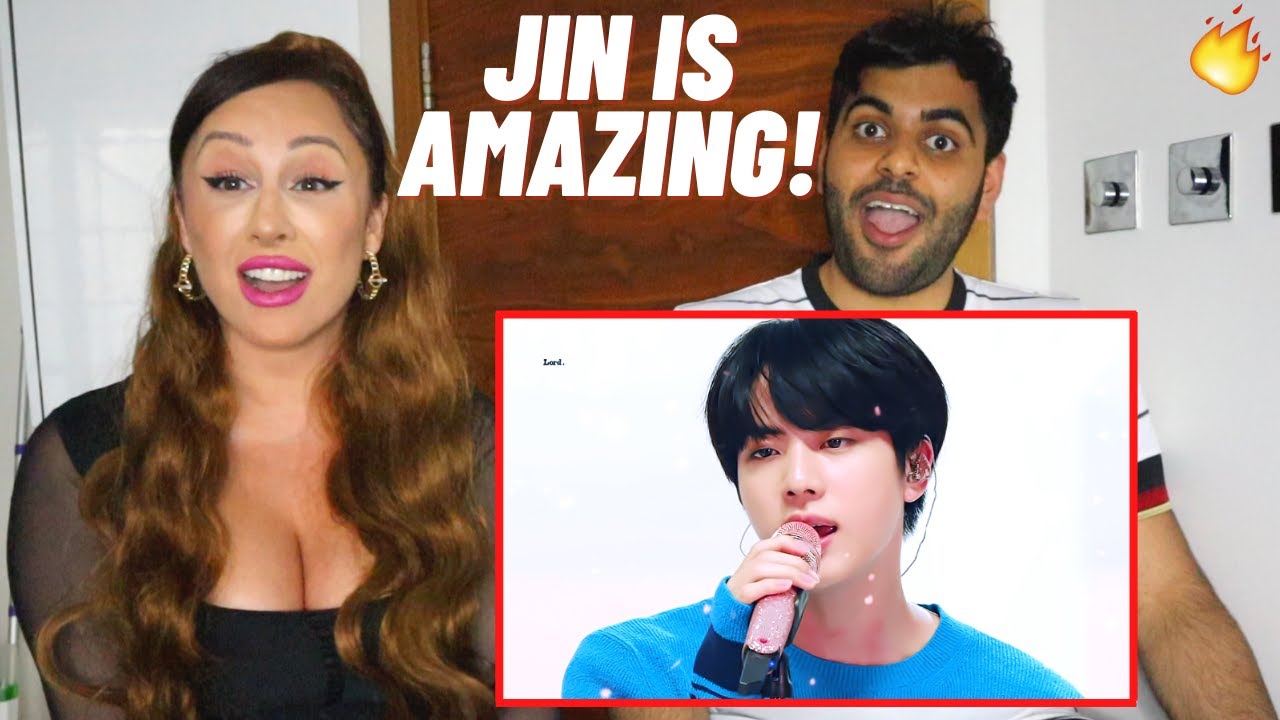 JIN/SEOKJIN - REAL VOICE [NO AUTO-TUNE] REACTION!🔥