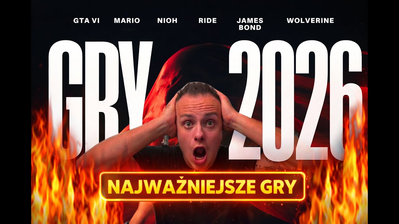 Premiery gier w 2026 roku! PLAYSTATION | XBOX | NINTENDO | PC W końcu GTA VI???!