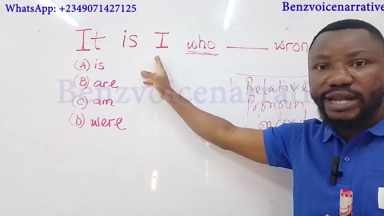 CONCORD OF RELATIVE PRONOUNS DEMYSTIFIED #education #jamboard #englishgrammar
