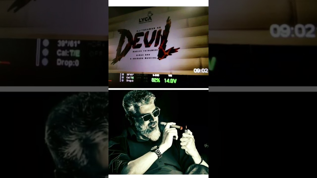 Ajith new movie title name #DEVIL #AK62 #shorts #tamilcinema #ajith #ak62update #poster
