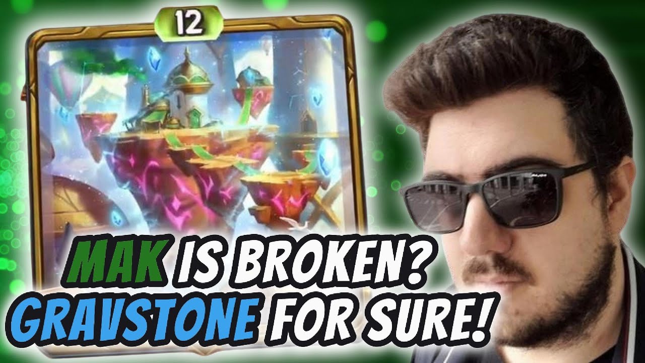 🔥ASSURDA GRAVSTONE IN MID GAME!🔥MAK è IL PERSONAGGIO PIù OPPRESSIVO DEL BAZAAR!🔥