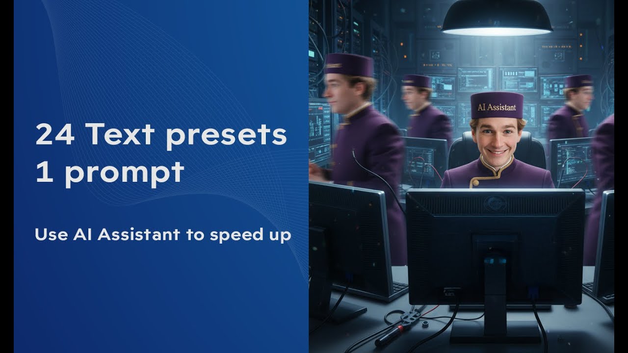 After Effects AI &mdash; Create 24 Text Presets from 1 Prompt (Tutorial & Workflow)