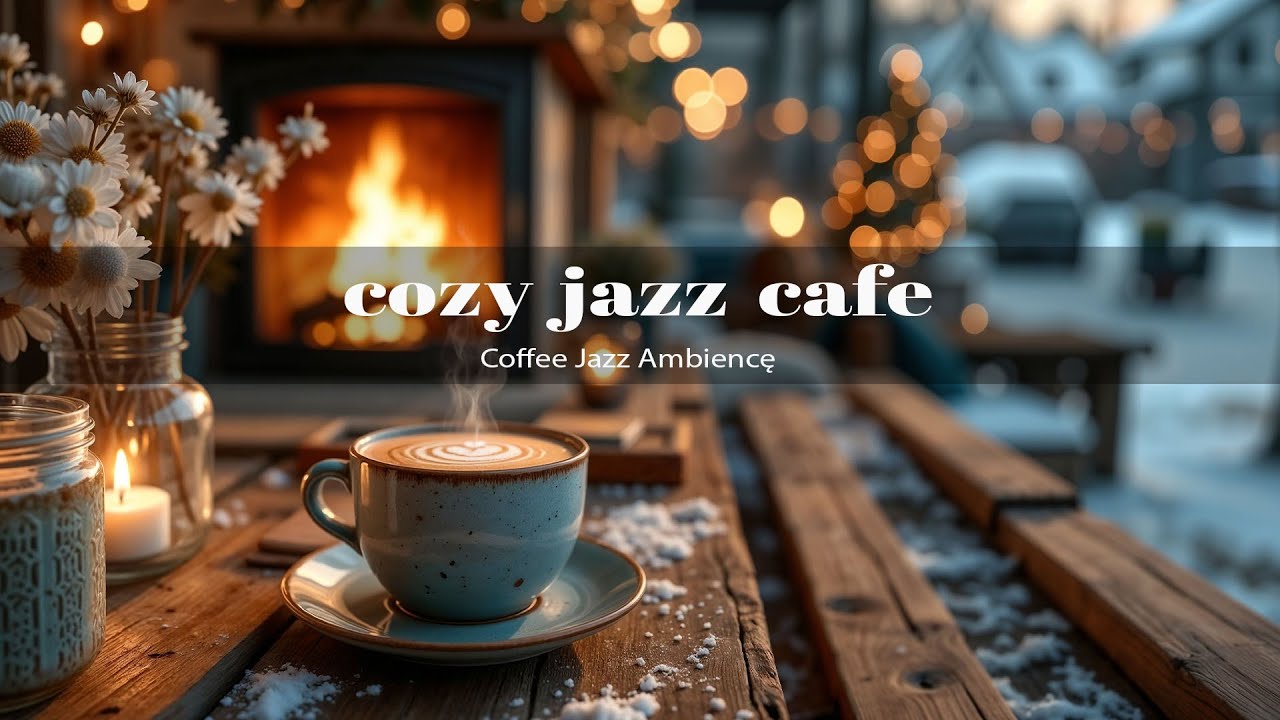 Cozy Jazz Cafe January 2026 ☕ Relaxing Piano Jazz for Stress Relief