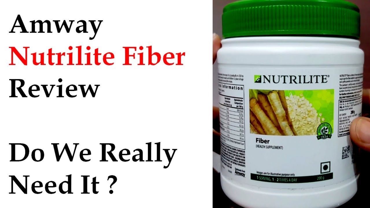 Amway Nutrilite Fiber Powder Review in Hindi | Do We Really Need It ?