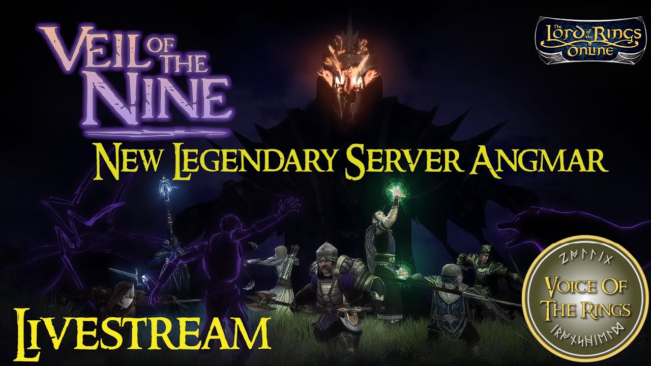 NEW LOTRO Legendary Server Angmar - Part 1 - LAG FIXED?! 64-bit - [ Livestream ] [1440p 2k]