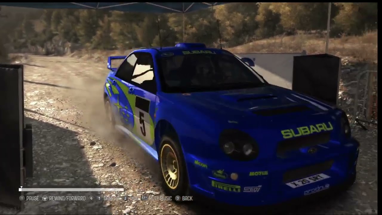 Dirt Rally Grecja Subaru Impreza