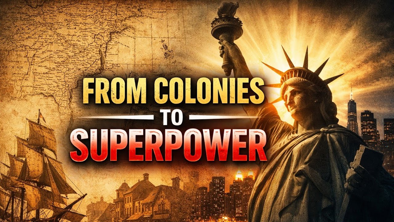 The Quiet Rise and Slow Power of America From Colonies to Superpower