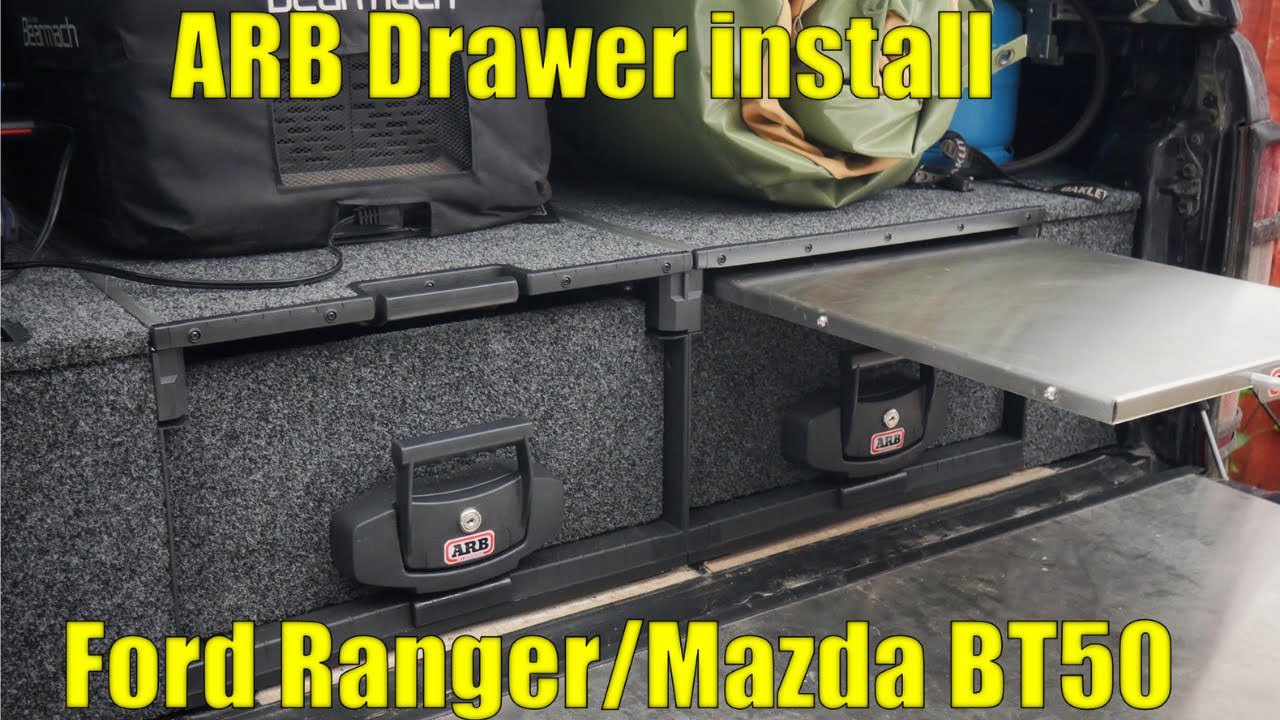 ARB Drawer install - Ford ranger/Mazda BT50