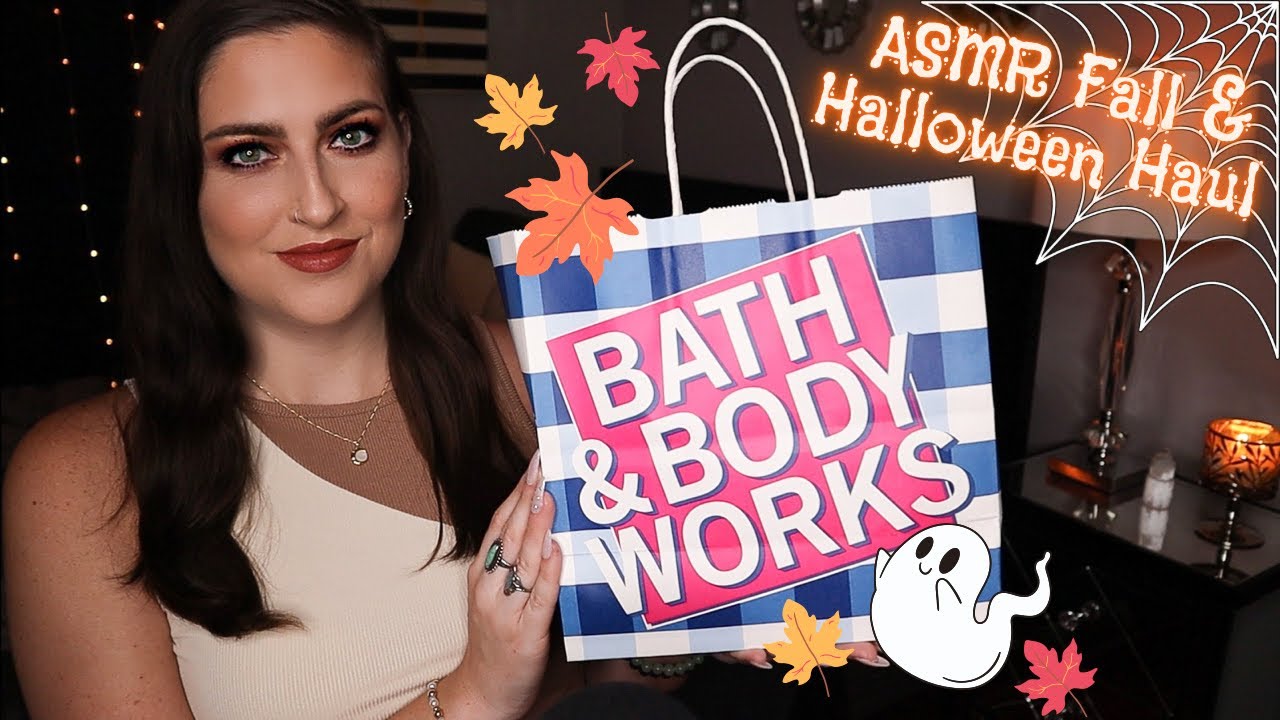 ASMR | Bath & Body Works Fall/Halloween Haul 🎃🍂