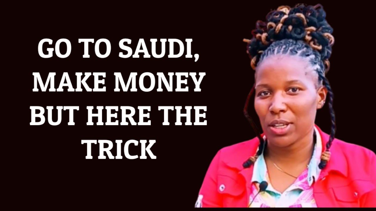 DON'T WORRY ABOUT SAUDI GO AND MAKE MONEY BUT REMEMBER