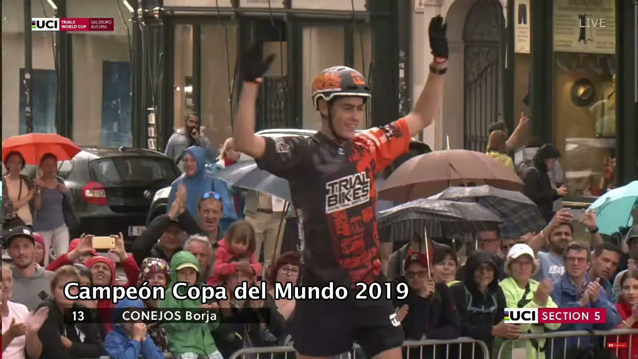 Un campeón del mundo en Zarzalejo, Borja Conejos.