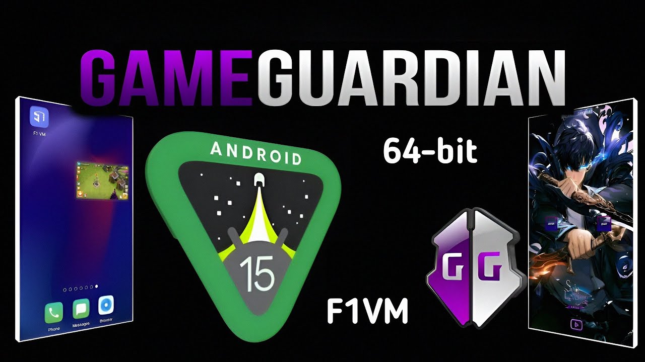 ANDROID 15 CAN RUN GameGuardian? F1VM Trick That Works