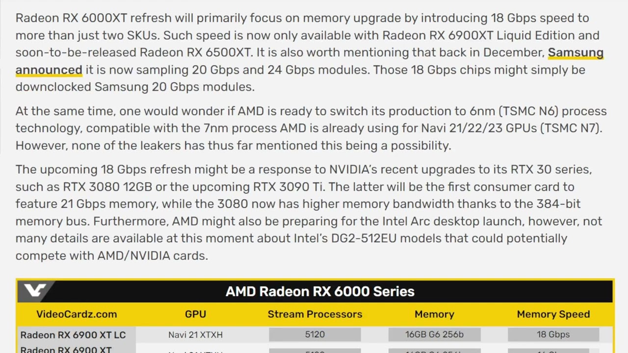 AMD Radeon RX 6950XT, 6750XT, 6850XT IS COMING?