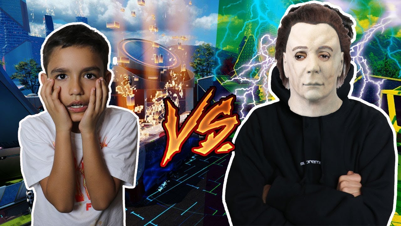 Hilarious Black Ops 3 Michael Myers Challenge With Little Brother!