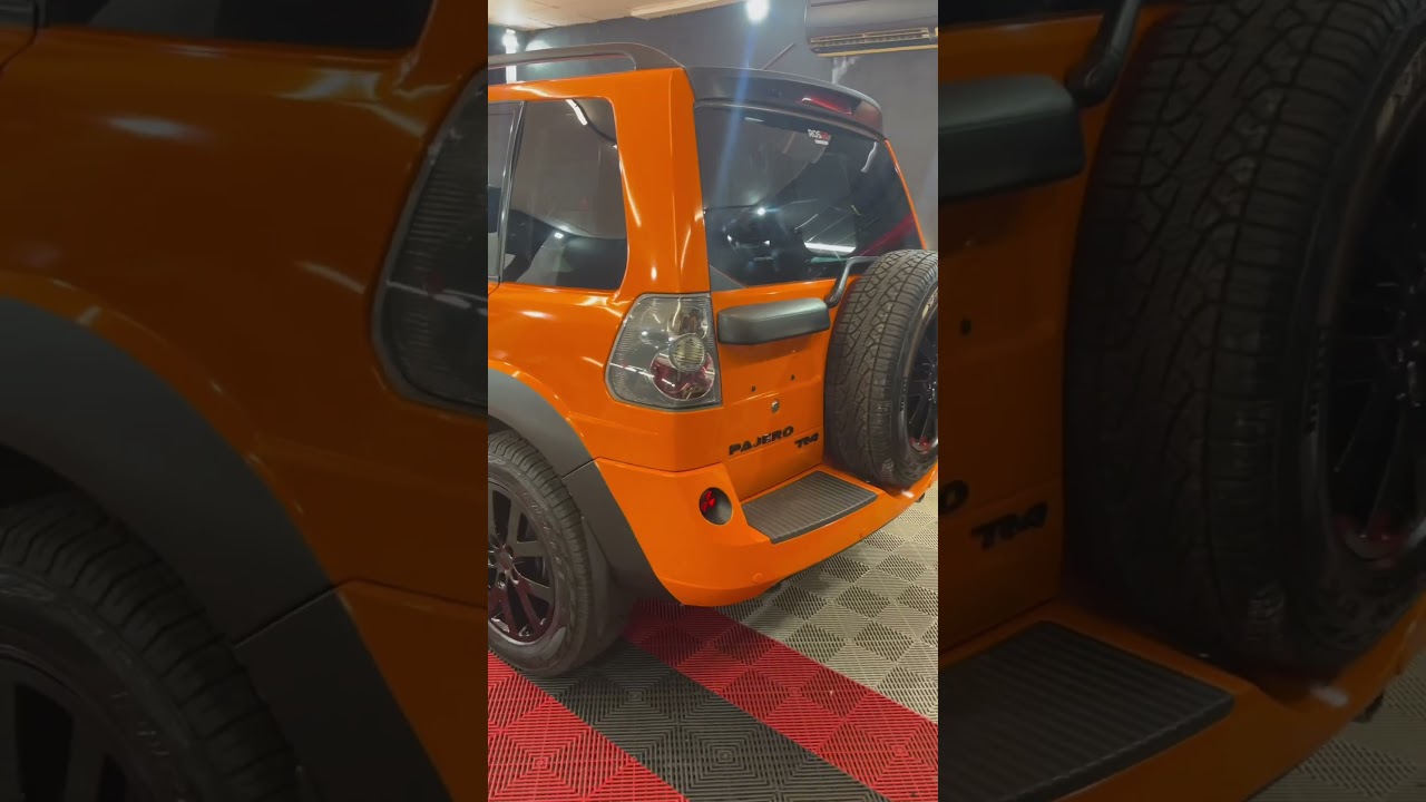 Envelopamento Pajero TR4 aqui na Elite