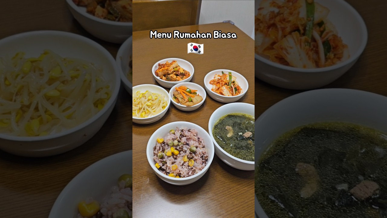 Menu Rumahan Korea #najoonfamily