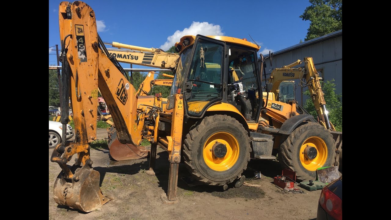 🚜На JCB 4CX потёк передний распределитель(отвечает за фронтальный ковш)🔧🔨Разборка и ремонт👍