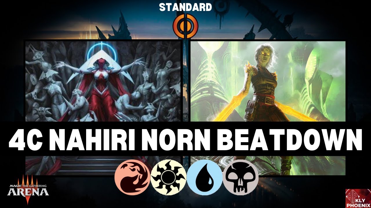 🔥☀️💧💀NAHIRI LIKE YOU'VE NEVER SEEN BEFORE! | Phyrexia Standard | MTG Arena 4C Nahiri