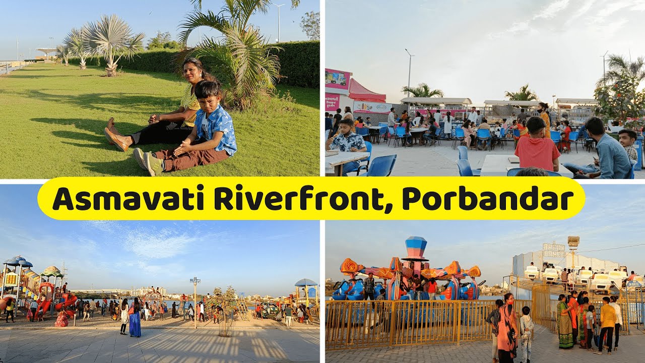 Asmavati Riverfront, Porbandar | Best Place of Porbandar | #NatashaTravelVlogs |#NatashaKiRasoi