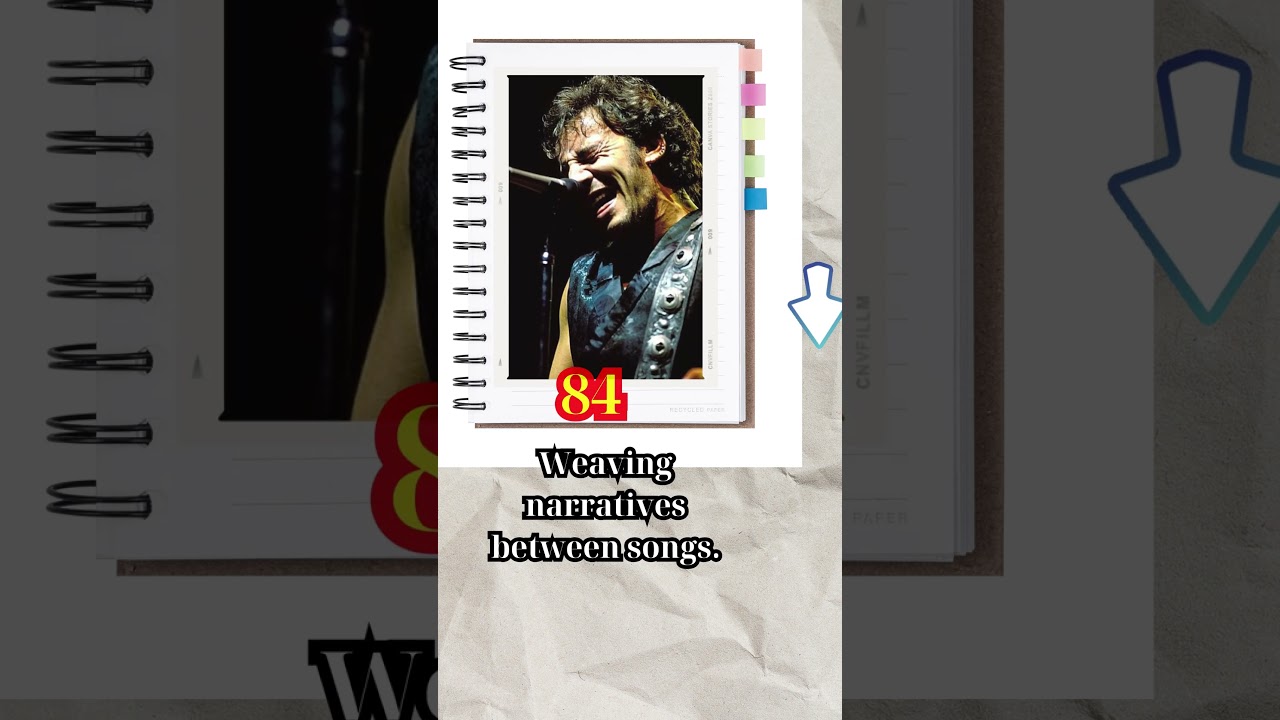 The Power of Storytelling in Springsteen's Music #84  #hazatochannel #brucespringsteen