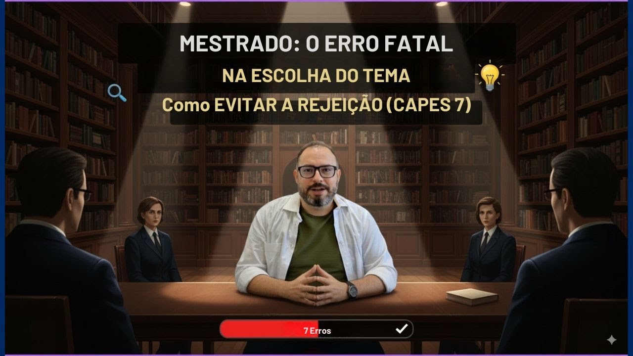 Como Escolher o Tema de Pesquisa Certo Para um Mestrado CAPES 7