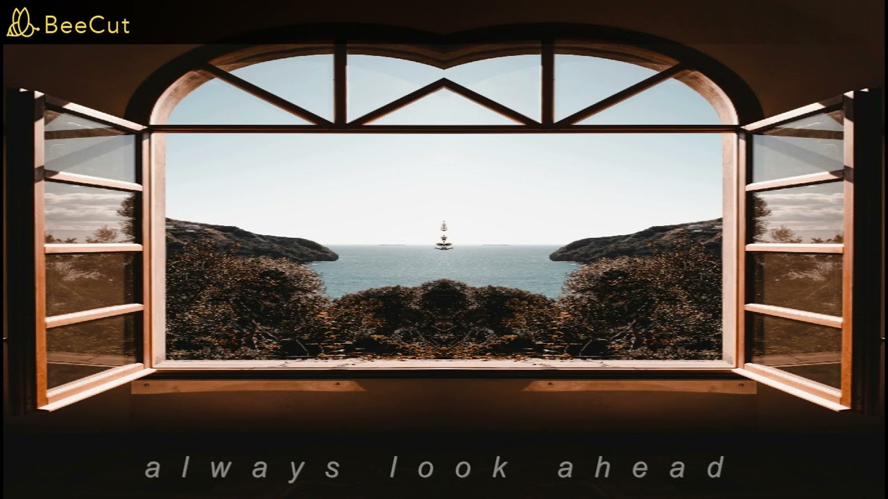 CALMNESS PEACE RELAXATİON-WİNDOW SEA LANDSCAPE SKY JAZZ PİONA MUSİC