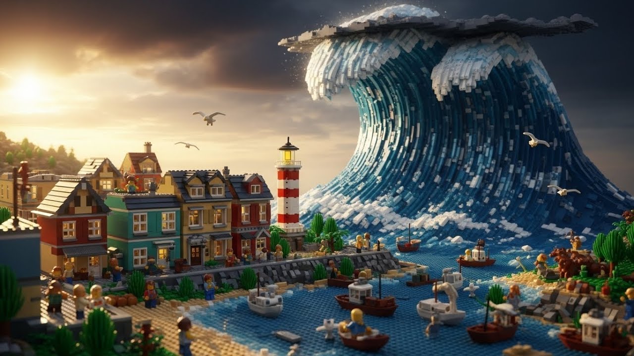 The ABSOLUTE WORST Tsunami Disaster inLEGO History #LEGOTsunami #TsunamiDisaster #WorstLEGO #tsunami