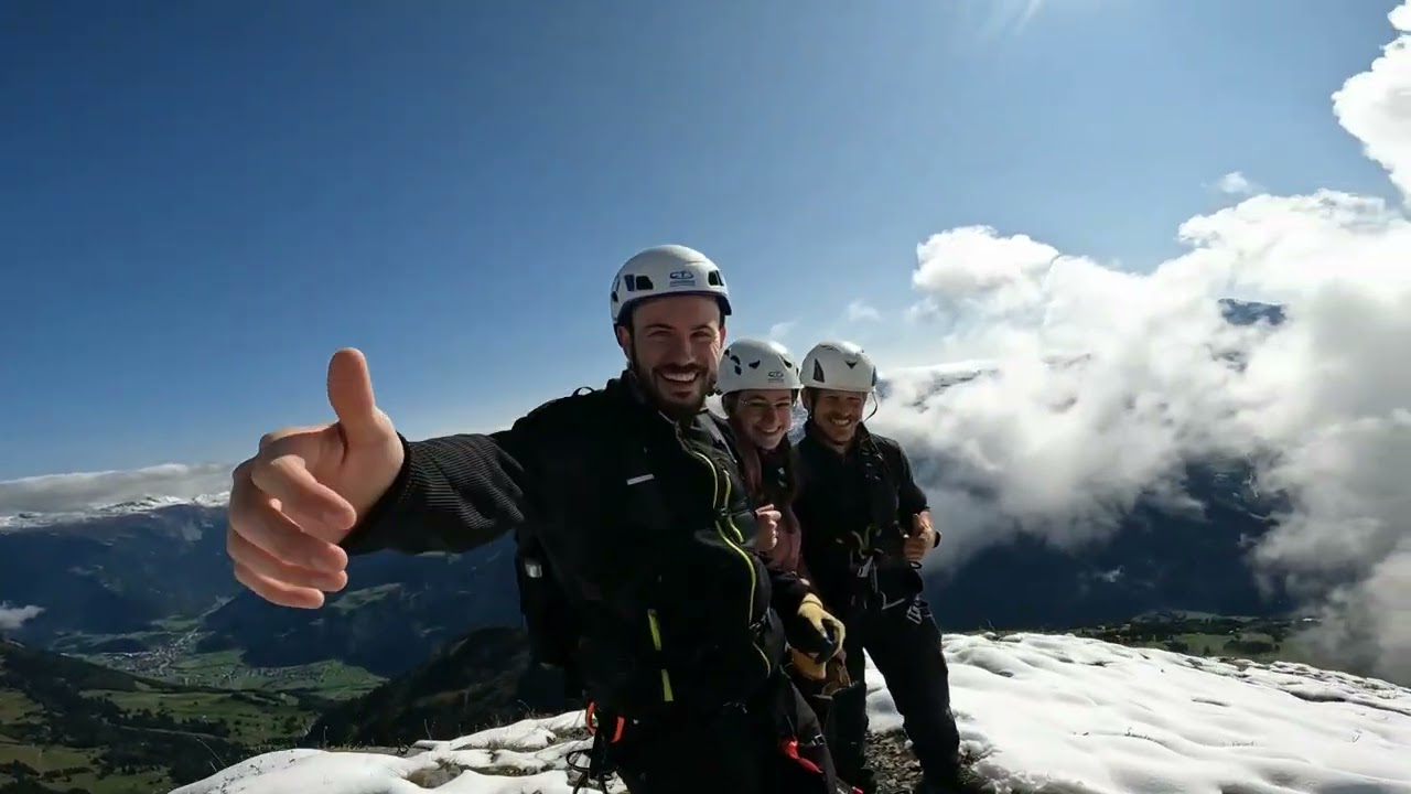 Klettersteig Eggstöcke 2449m Braunwald 24. 09. 2023