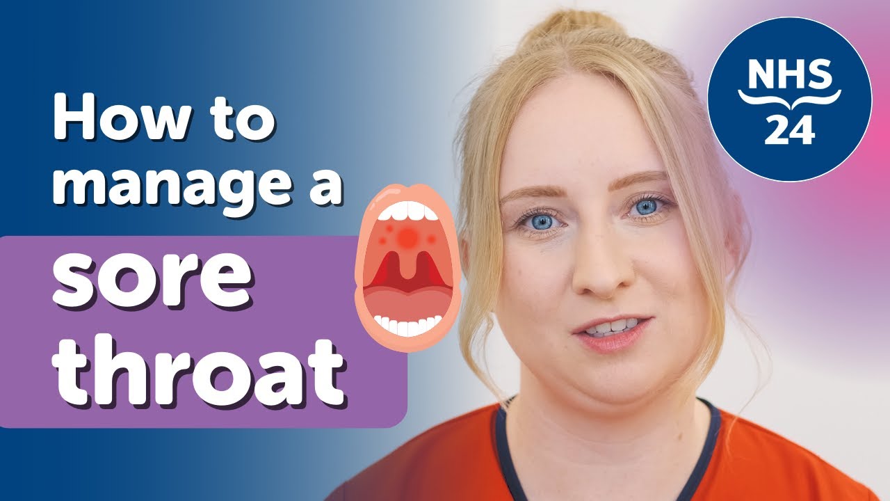 Got a sore throat? Here's how to help it
