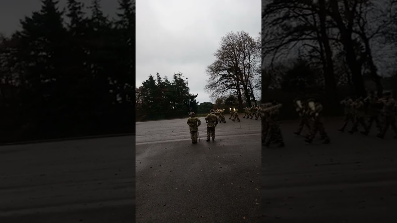 British Army Drum Majors Course 2018 final assessment