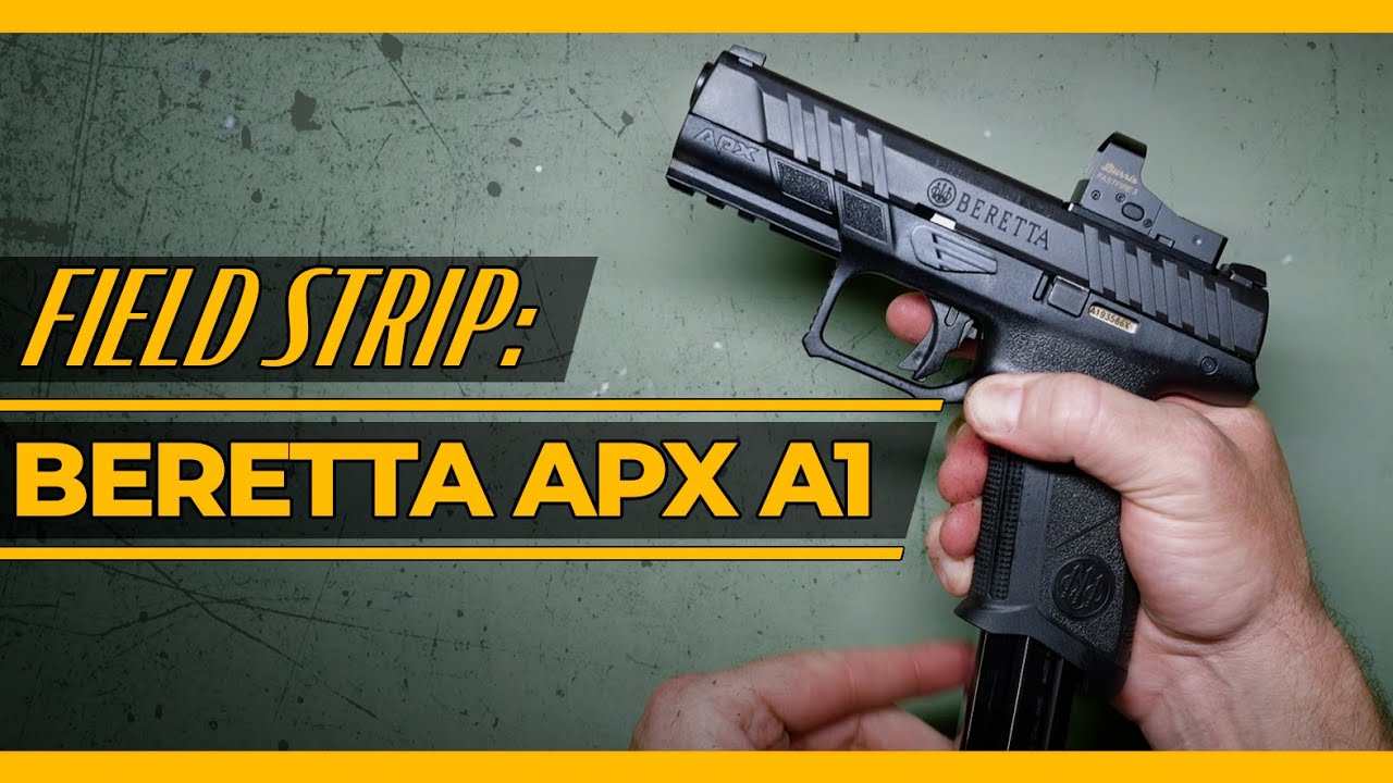 Beretta APX A1 [Field Strip]: разборка и сборка