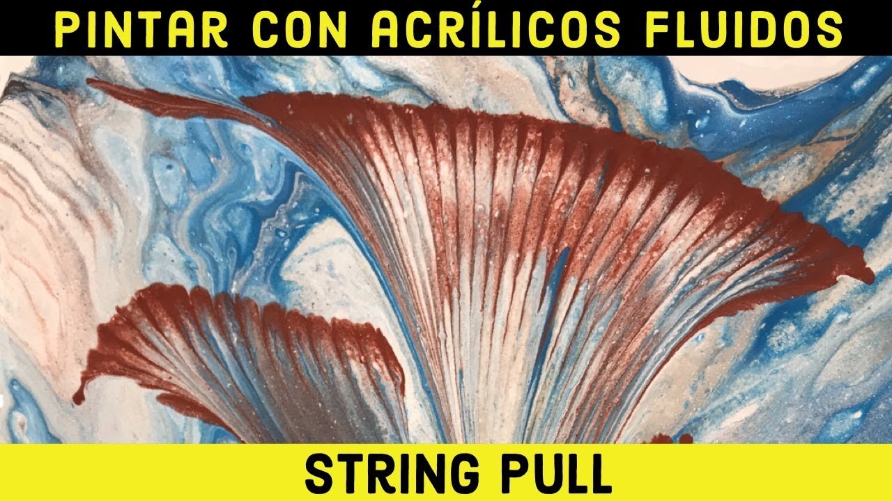 Introducción al *STRING PULL* con cadena en el Pouring Acrílico