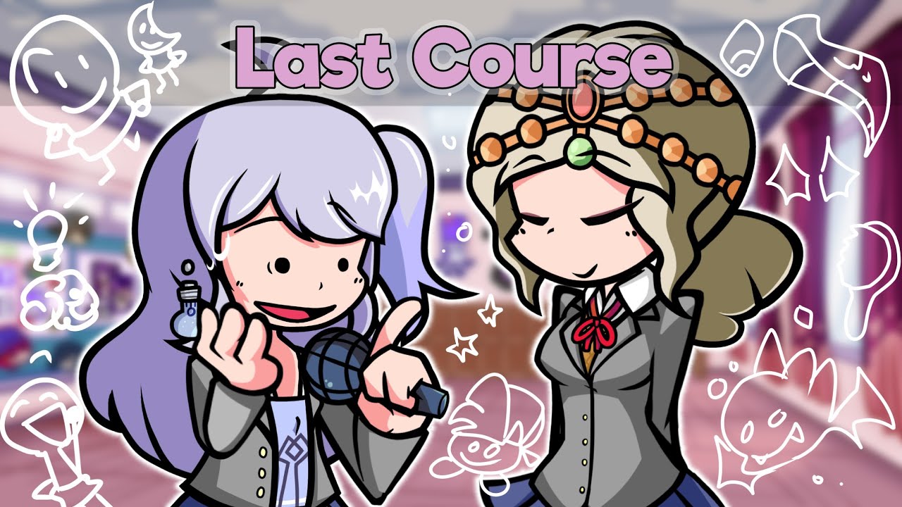 Light and Dragons - Last Course but Kiara and Amiko sings it (FNF DDTO COVER/SPRITES SHOWCASE)