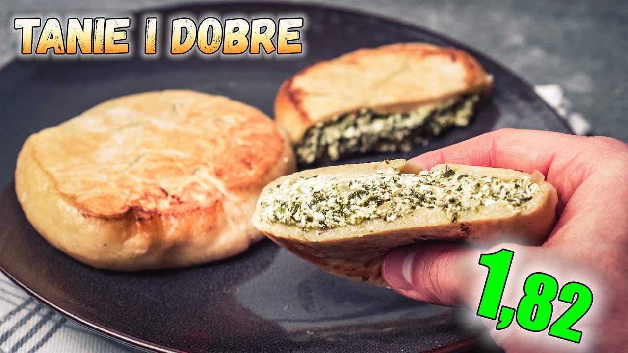 GIGA placki ziemniaczane BEZ SMAŻENIA. Nadziewane serowo szpinakowo
