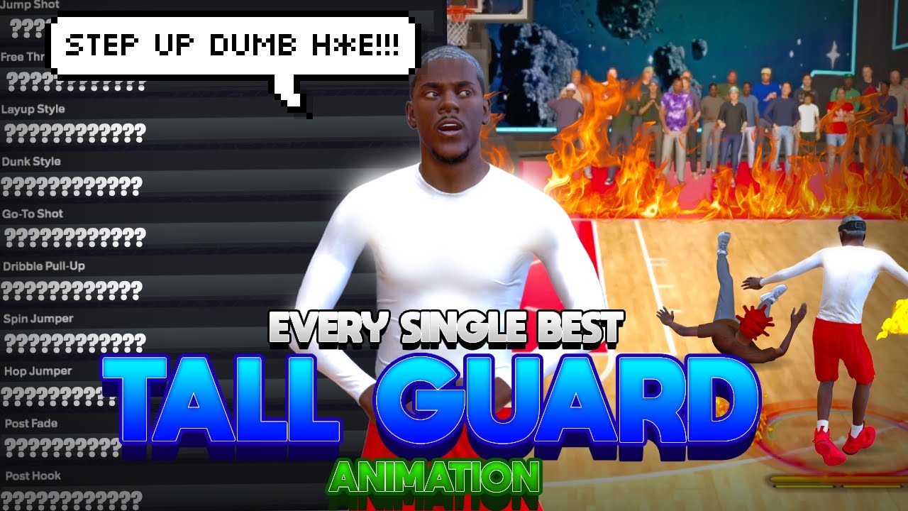 *NEW* Every Single BEST ANIMATION for 6'5-6'9 BUILDS: JUMPSHOTS, DUNKS, LAYUPS, DRIBBLE MOVES, ETC.