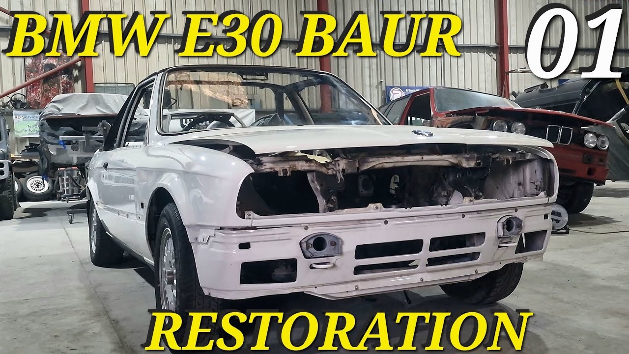 Restoring A RARE BMW E30 Baur! EP1