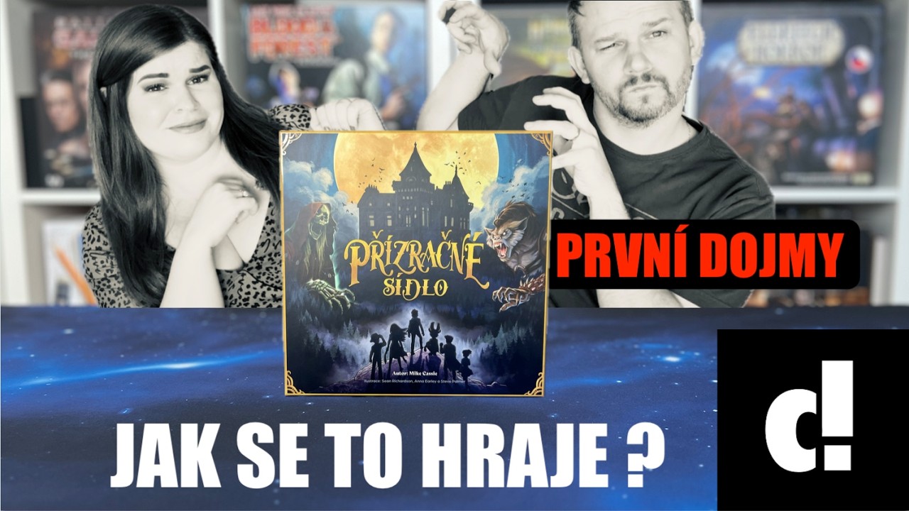 DESKOVKY! | Jak se hraje PŘÍZRAČNÉ SÍDLO a jak nás hra zatím baví | První dojmy