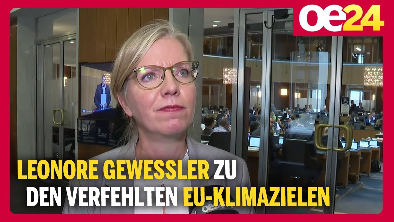Leonore Gewessler zu den verfehlten EU-Klimazielen
