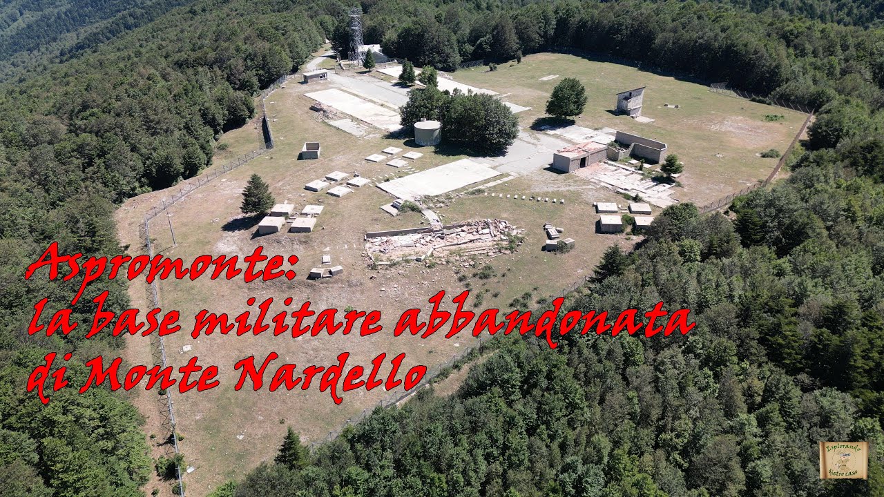 Aspromonte: la base militare abbandonata di Monte Nardello