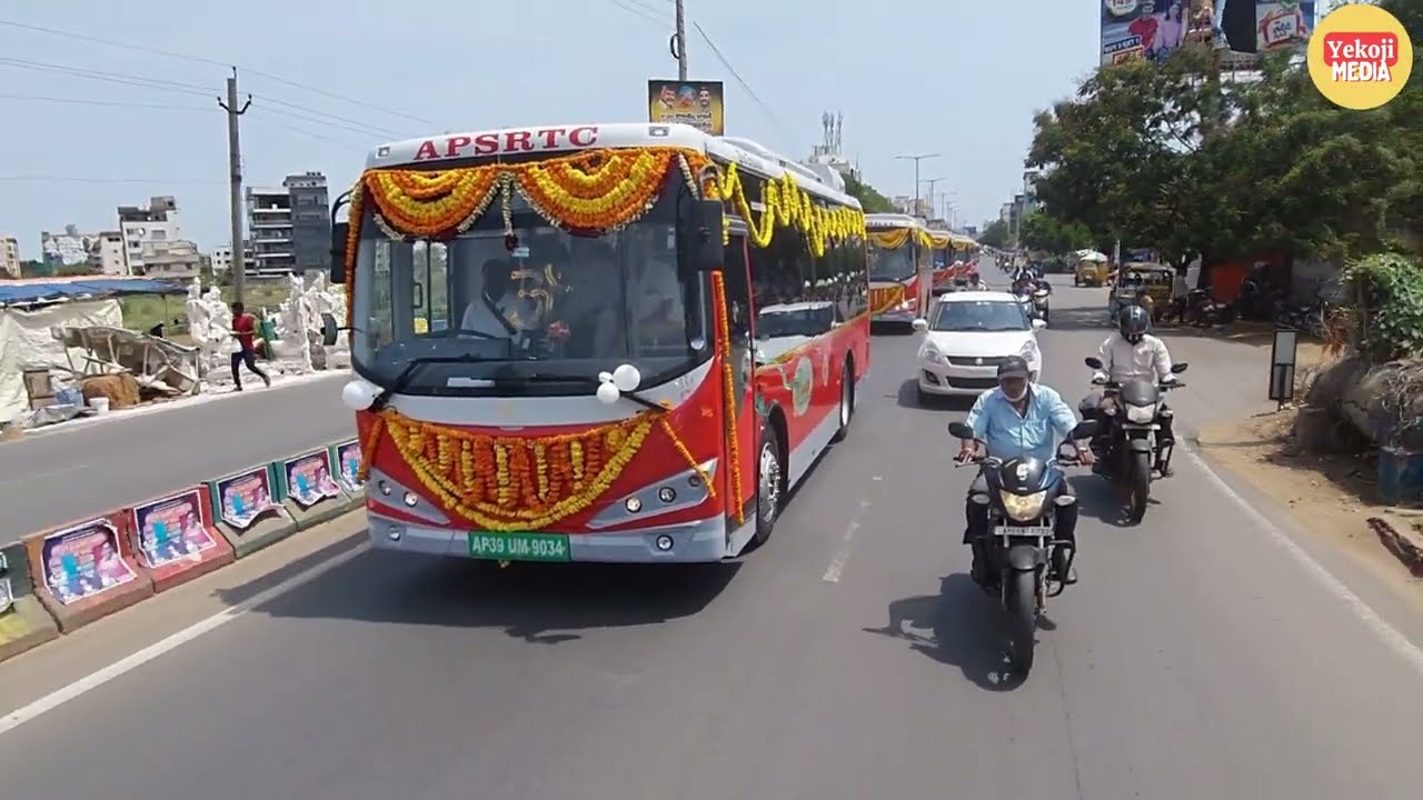 మొదటి ప్రయాణ అనుభవం ఫుల్ రివ్యూ | Nellore - Tirupati Electric Bus Journey | Yekoji Media