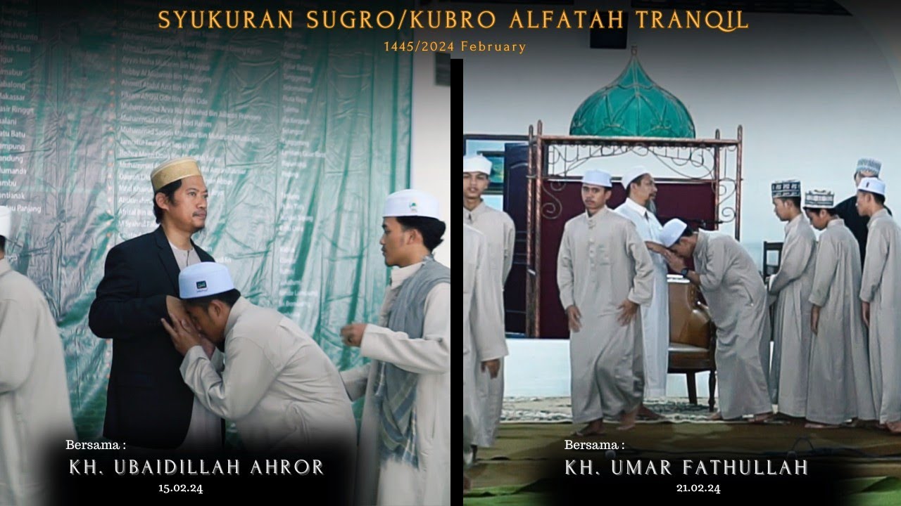 Haflah khotmil Al Qur'an Madrasah Tahfidz Trangkil Darussalam 2023-2024