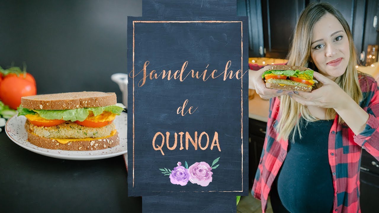 HAMBÚRGUER DE QUINOA COM MAIONESE DE CENOURA